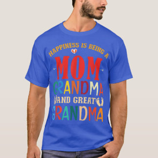 Großmutter Glück ist eine Mama Oma und Grea T-Shirt