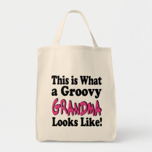 Großmutter Groovy Tragetasche
