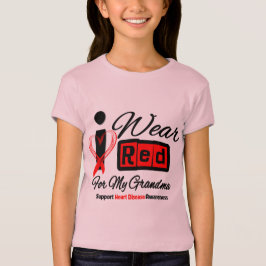 Großmutter - ich trage rote Band-Herz-Krankheit T-Shirt