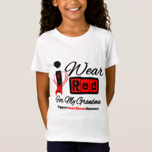 Großmutter - ich trage rote Band-Herz-Krankheit T-Shirt