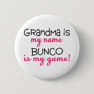 Großmutter ist mein NamensBunco ist mein Spiel Button