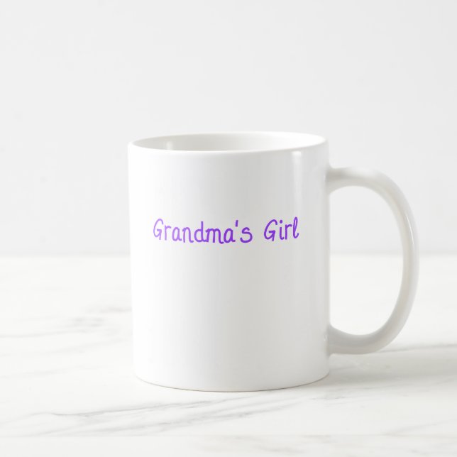 Großmutter-Mädchen-Tasse Kaffeetasse (Rechts)