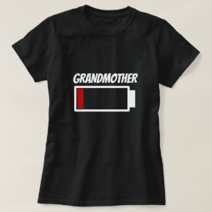 Großmutter-Power mit niedrigem Akku-Energieverbrau T-Shirt