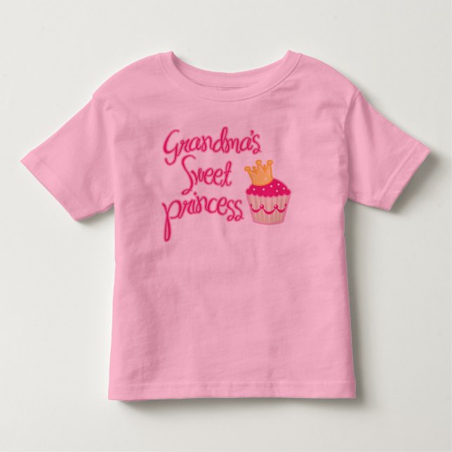 Großmutter-Prinzessin Kleinkind T-shirt (Vorderseite)
