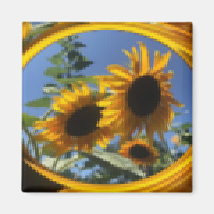 Großmutter Stickerei...... Magnet