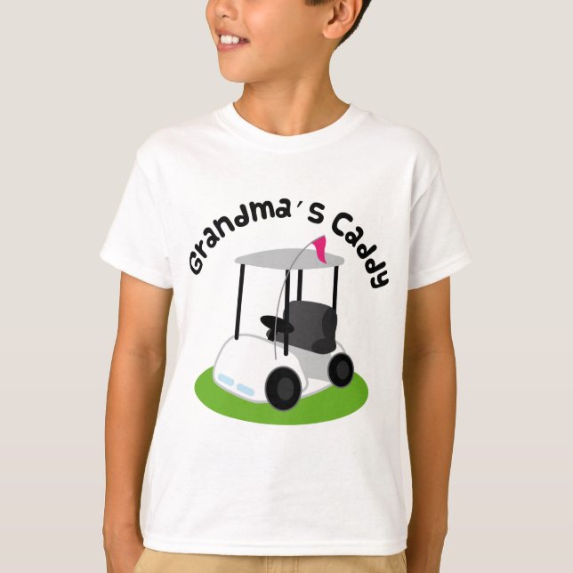 Großmutter-Transportgestell (Golf) T-Shirt (Vorderseite)