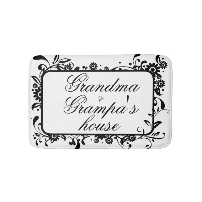 Großmutter u. Granpas Badematte (Vorderseite)