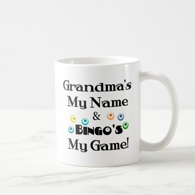 Großmutter und Bingo Kaffeetasse (Rechts)