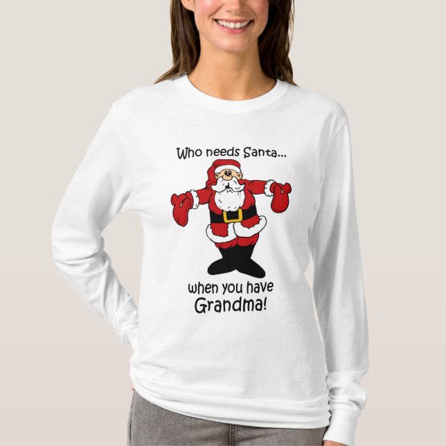 Großmutter-WeihnachtsT - Shirt (Vorderseite)