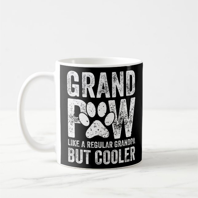 Großmutter wie ein regelmäßiger Großvater, aber Co Kaffeetasse (Links)