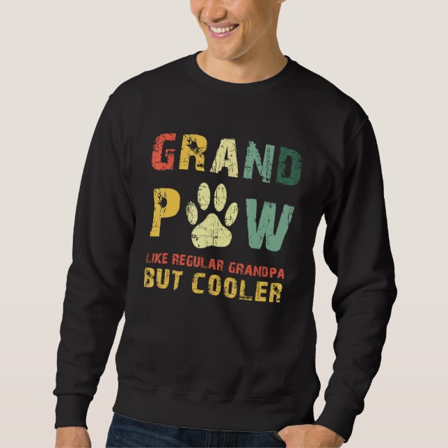 Großmutter wie regelmäßiger Großvater, aber Cooler Sweatshirt (Vorderseite)