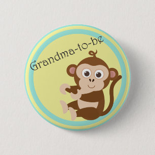 Großmutter-zu-ist Knopf Button