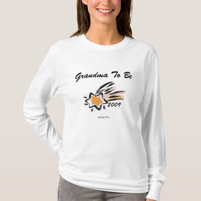 Großmutter, zum 2009 zu sein T-Shirt (Vorderseite)