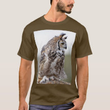 Großohrkauz Foto T-Shirt