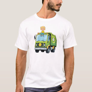 Grossomy & Truck - Gemütliches Kind Cartoon Art T-Shirt