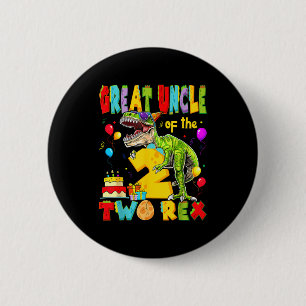 Großonkel der beiden Rex zum 2. Geburtstag Button