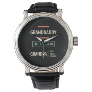 Großpapa wie ein regelmäßiger Großvater Armbanduhr