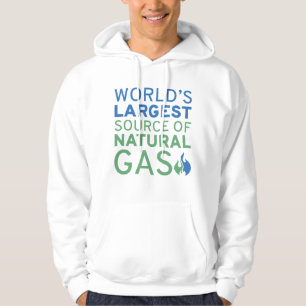 Größte natürliche Gasquelle der Welt Hoodie