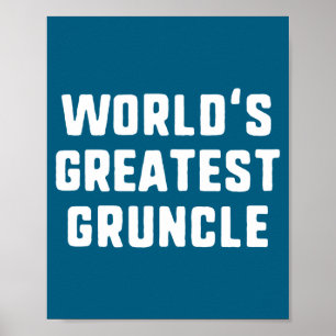 Größte Ncle Lustige Familie der Welt Lange Ärmel  Poster