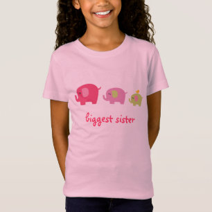 Größte Schwester-Elefant-Shirt T-Shirt