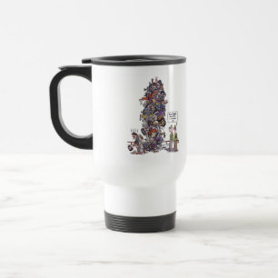 Größte Tasse für den Pendlerverkehr