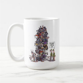 Größte Tasse für den Schmerz