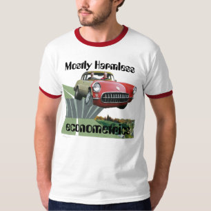 Größtenteils harmloses Ökonometrie-Wecker-Shirt T-Shirt