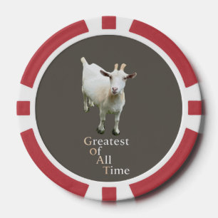 Größter aller Zeiten Ziege Pokerchips
