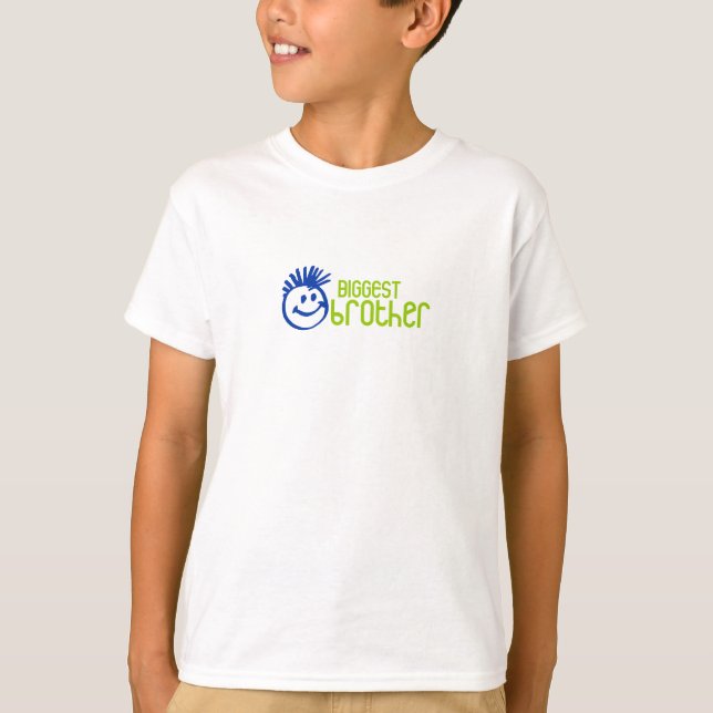 Größter Bruder (die Größen des Kindes) T-Shirt (Vorderseite)