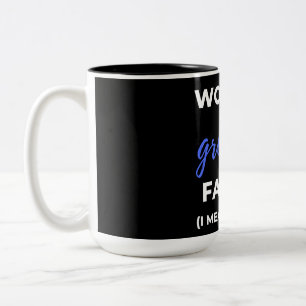 Größter Furzer der Welt, ich meine Vater Zweifarbige Tasse