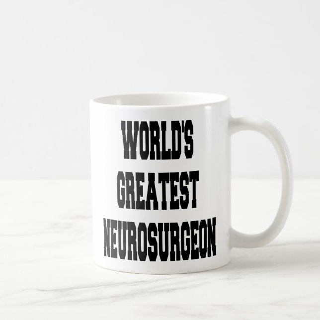 Größter Neurochirurg der Welt Kaffeetasse (Rechts)