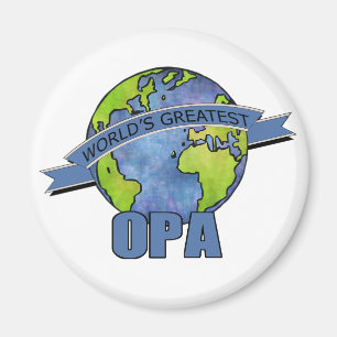 Größter Opa der Welt Magnet