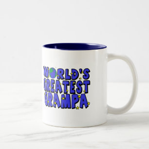 Größter Opa der Welt Zweifarbige Tasse