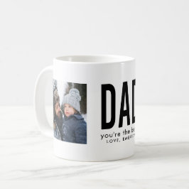 Größter Typ Bester Vater Zwei Foto Kaffeetasse