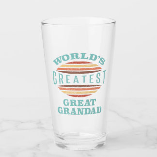 Größter Urgroßvater der Welt Glas