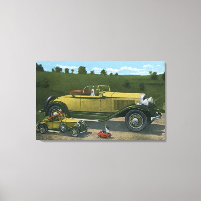 Größtes Auto der Welt, Studebaker Bewährtes Leinwanddruck (Vorderseite)