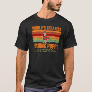 Größtes Fischen von Nichte zu Mohnblume T-Shirt