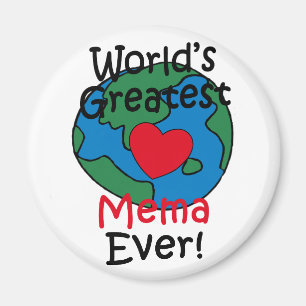 Größtes Mema-Herz der Welt Magnet