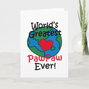 Größtes PawPaw-Herz der Welt Karte