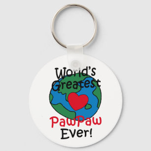 Größtes PawPaw-Herz der Welt Schlüsselanhänger