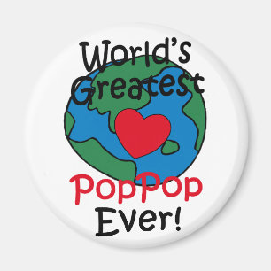 Größtes PopPop-Herz der Welt Magnet