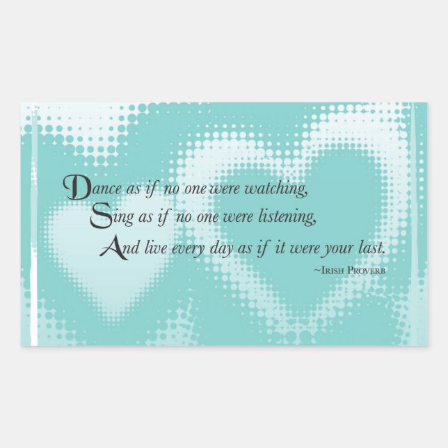 Großtochter Abschluss Tanz, horizontal, Geschenk Rechteckiger Aufkleber (Vorderseite)