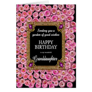 Großtochter Birthday Pink Daisies