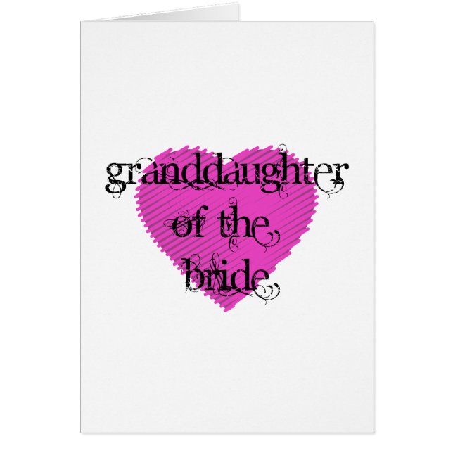 Großtochter der Braut (Vorne)