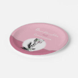 Großtochter First Communityrosa, Chalice Pappteller