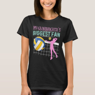 Großtöchter Größte Fan Volleyball Familie Grand T-Shirt