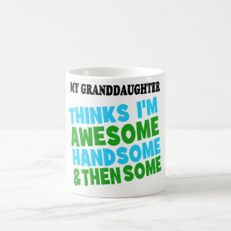 Großtochter hält Großvater für phantastisch Kaffeetasse
