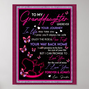 Großtochter Lovers   Brief an meine Enkelin Poster