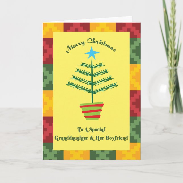 Großtochter und ihr Freund Primsy Weihnachten (Vorderseite)