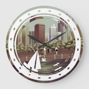 Großuhr für die städtische Landschaft Große Wanduhr